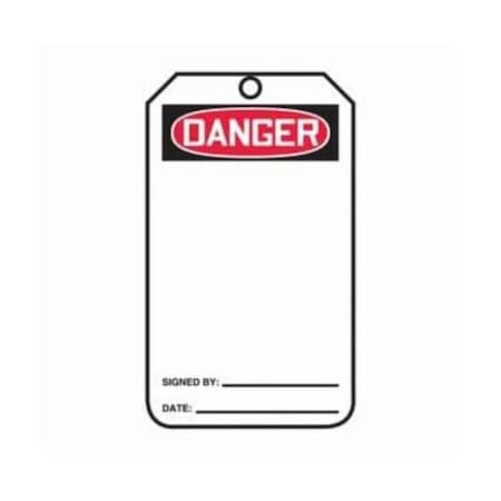 Accuform RP-Plastic, 3-1/4 in Width, 3/8 in Height, , 25 PK MDT161CTP